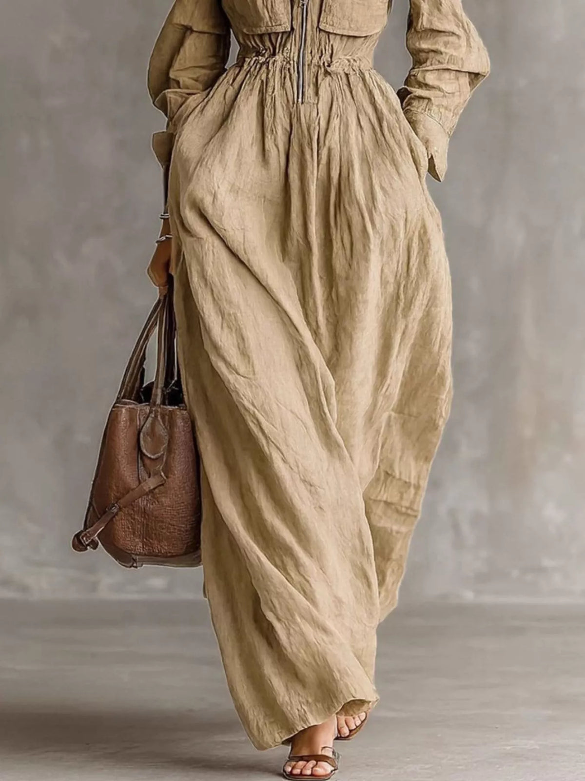 Alba Maxi Shirt Dress