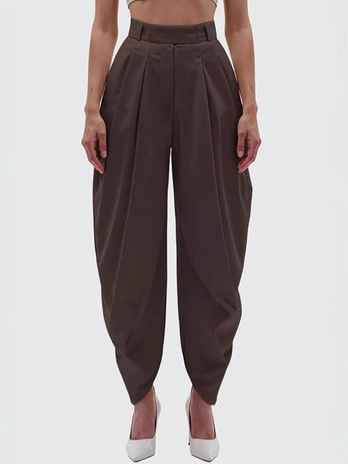 Arena Pleated Drape Pants