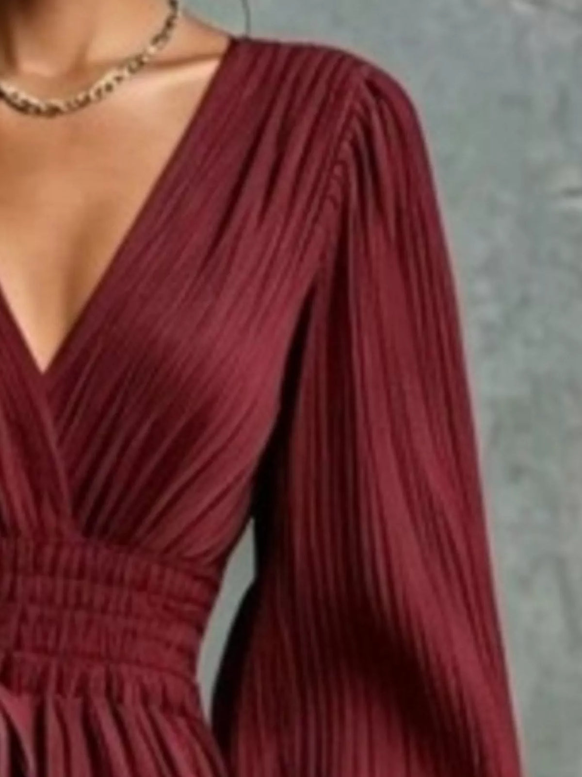 Azahar Pleated Maxi Dress