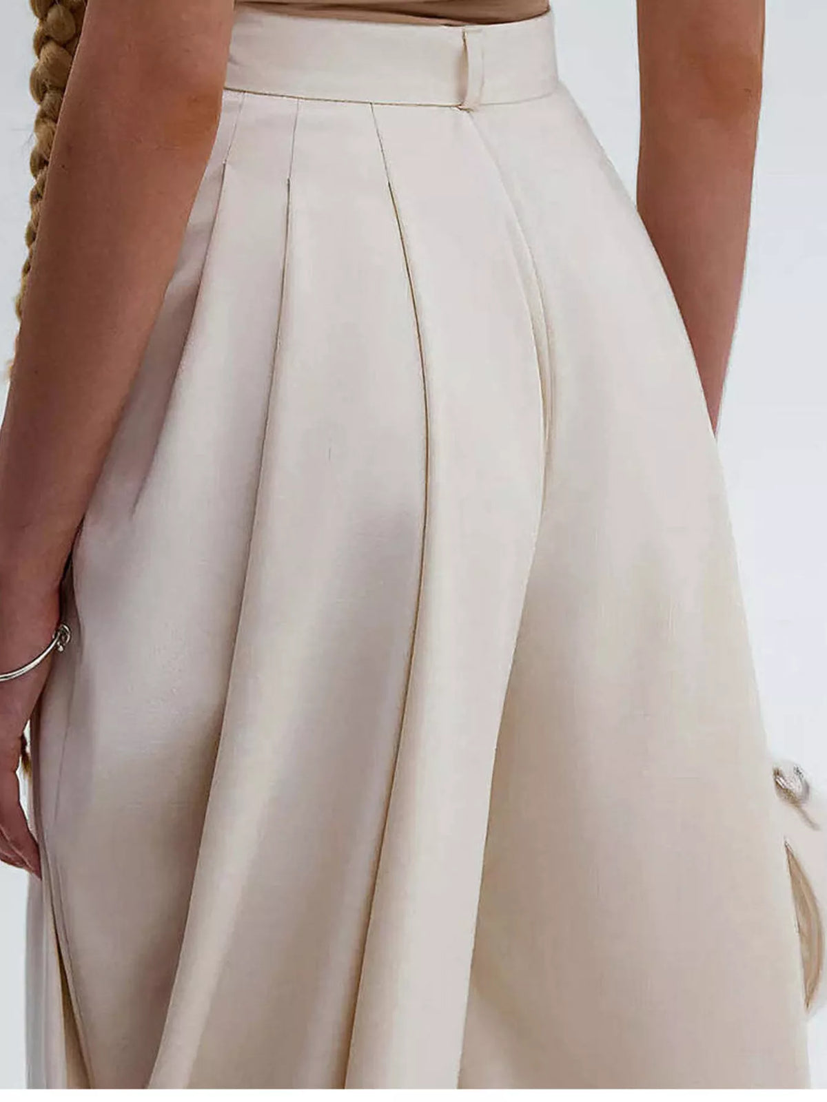 Arena Pleated Drape Pants
