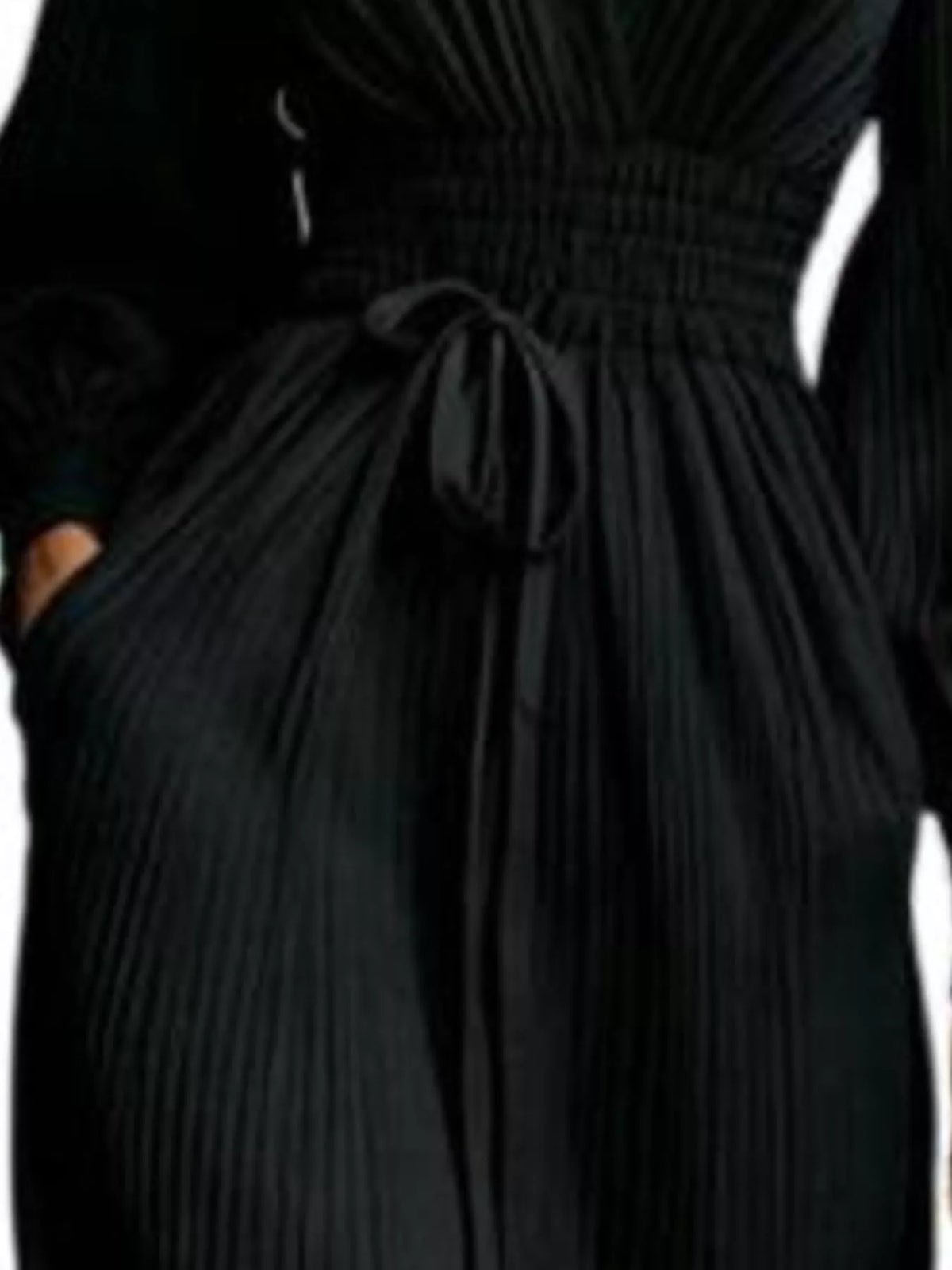 Azahar Pleated Maxi Dress